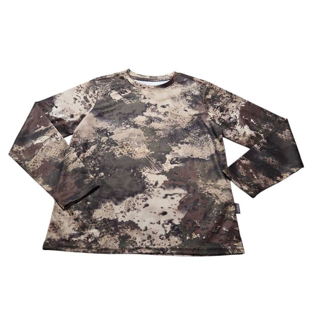 Cabela longsleeve camouflage shirt S